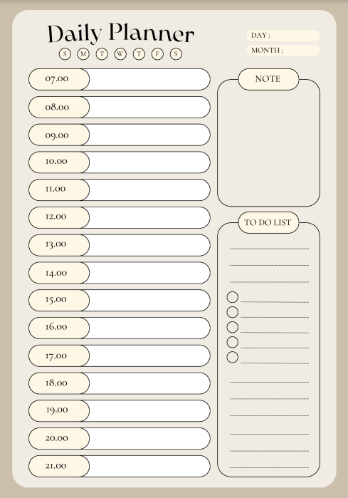 Your Daily Organizer: The Digital Daily Planner 2