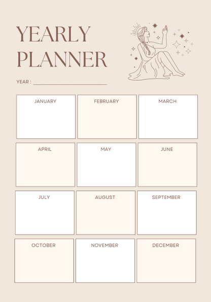 The All-in-One Life Planner: Your Ultimate Guide to a Balanced and Productive Year