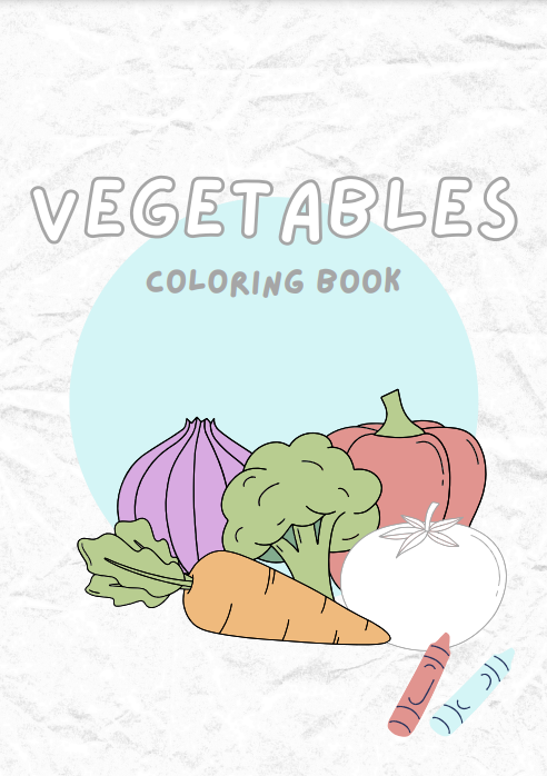 Vegetable Coloring Book – A Fun and Healthy Way to Get Creative!