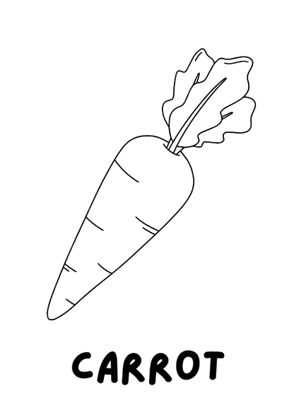 Vegetable Coloring Book – A Fun and Healthy Way to Get Creative!